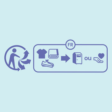 Triman Recycling Symbol Icon