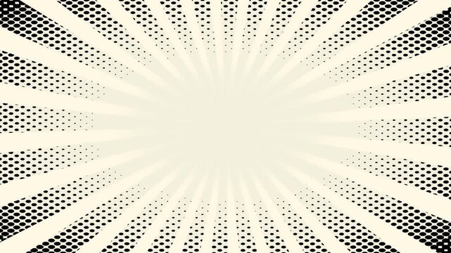 Mega retro speed anime motion loop with vibrant neon lines and dynamic comic action overlay.