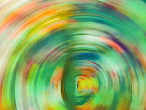 Blurred abstract image of  syllable store with bokeh background