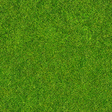 Seamless artificial grass texture for football field background