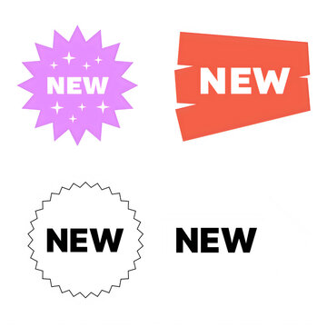 New Offer Banners A Collection Of Vector Illustrations With Text