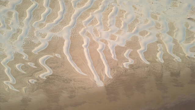 Stockton beach sand dunes near Newcastle, Australia