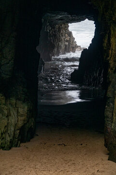 Remarkable Cave at Port Arthur, Tasmania, Australia