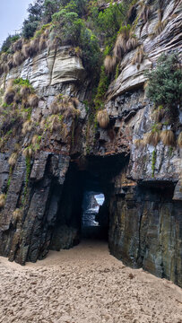 Remarkable Cave at Port Arthur, Tasmania, Australia