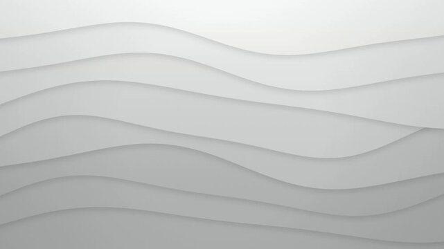 Monochromatic gray wave layers drift horizontally in a seamless loop