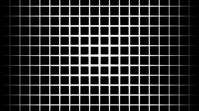 Grid Scale Wipe Transition with Reverse Animation and Alpha Channel