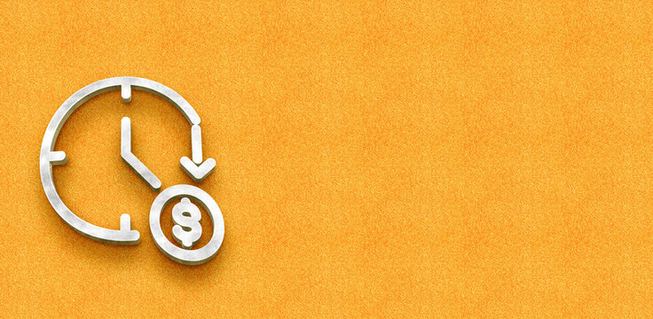  Time Tracking and Cost Efficiency Icon