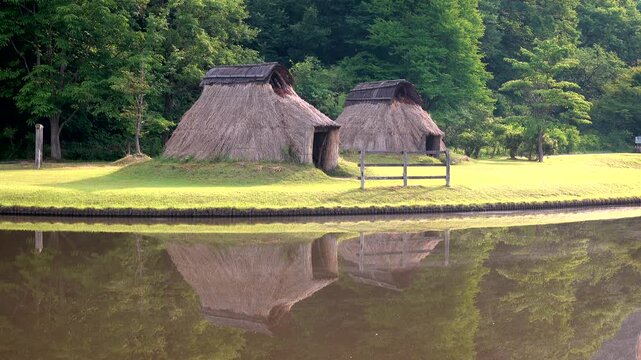 まほろば古の里歴史公園　復元住居
