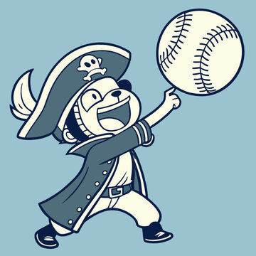 Chibi Monkey D. Garp Throwing Cannonball