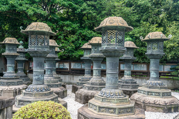 Far east stone lanterns, Japanese lanterns © Andrzej