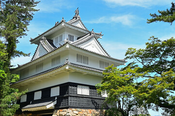 Kurogane Yagura turret of Yoshida Castle, Toyohashi city, Aichi prefecture, Japan © hayakato
