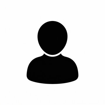 Silhouette of a person with blurred face