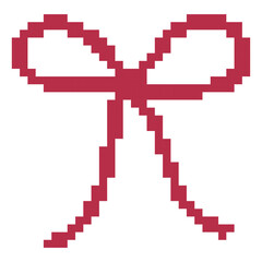 Fototapeta premium Emboroidery cross stitch aesthetic pixel art