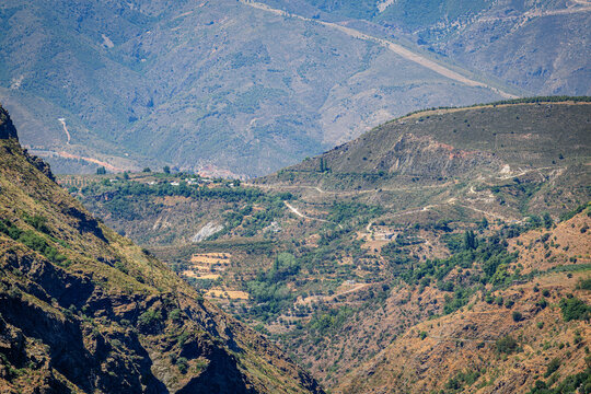 Sierra Nevada mountain range in Andalusia, Spain