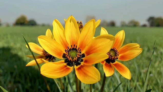Breathtaking 4K botanical time lapse sequence documenting the slow graceful uncurling and eventual wilting of delicate saffron flower petals revealing rich purples and deep orange stigmata in ultra