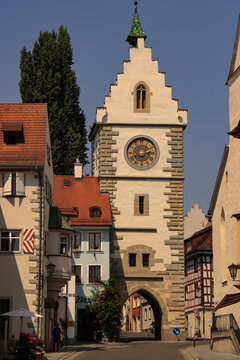 Romantisches &Uuml;berlingen, Franziskanertor in der Franziskanerstra&szlig;e