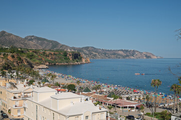 Obraz premium Nerja, Andaluzja, Hiszpania