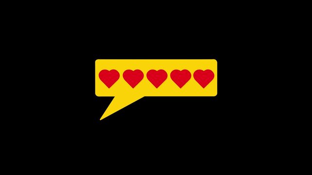Love Massage Icon Animation