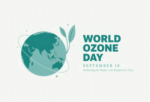 International Ozone Day, World Ozone Day background design