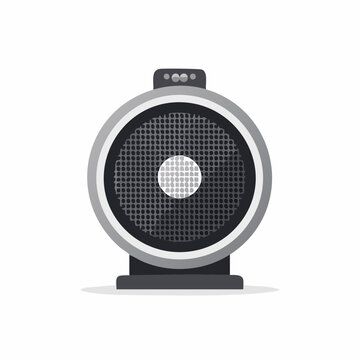 モダンなBluetoothスピーカーのベクターイラスト