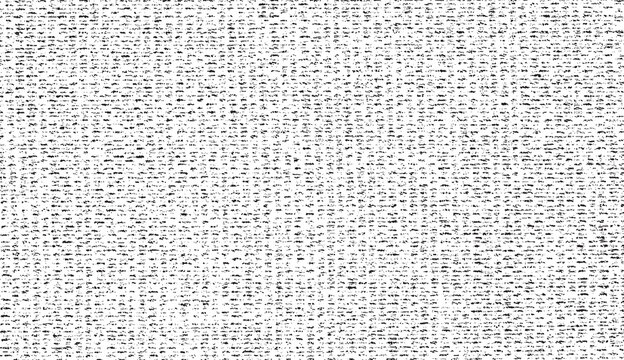 Fabric texture. Distressed texture of woven cloth. Grunge background. Abstract halftone illustration. 