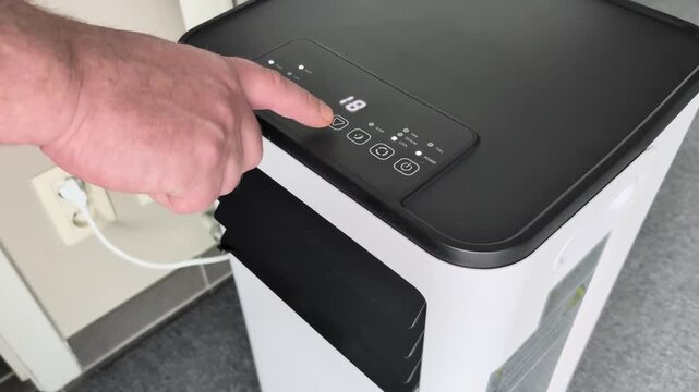 Switch room air conditioner from fan mode to cooling mode in a few simple steps