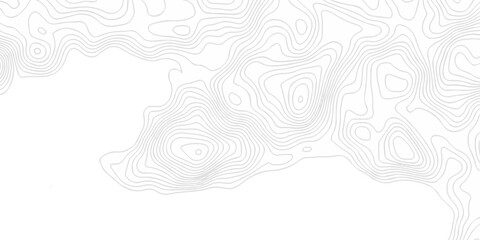 Abstract topography pattern seamless lines sea map modern design white background. Abstract digital topographic contour map concept space geometric strip grid line. Natural discovery of maps. © coal digger