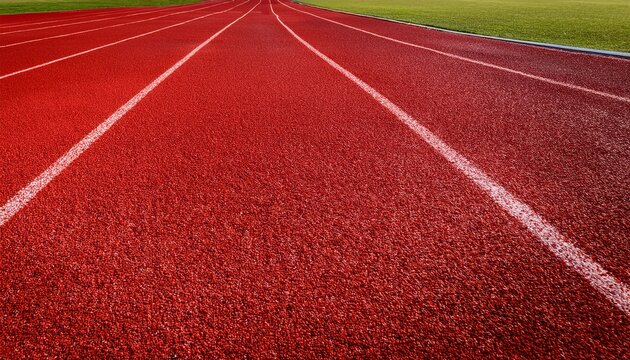 red rubberized track texture rough surface sports flooring outdoor running track athletic field durable material close up seamless pattern vibrant color fitness concept