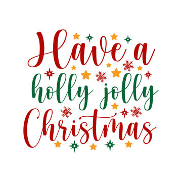Have a Holly Jolly Christmas design