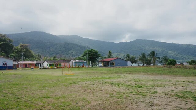 charming coastal village and secluded beach located at the far eastern end of the Guna Yala indigenous region in Panama, very close to the Colombian border.