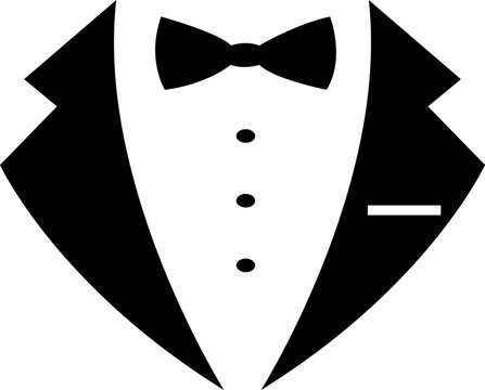 Formal Tuxedo Suit Icon