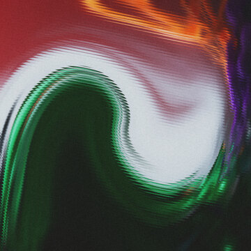 Mottled profound area, a jagged jade sweep, crossing pale light, near red and orange-violet, ideal for graphic design displays.