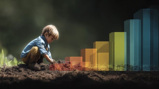 Exploring nature: childhood wonder under the sun. Investment str