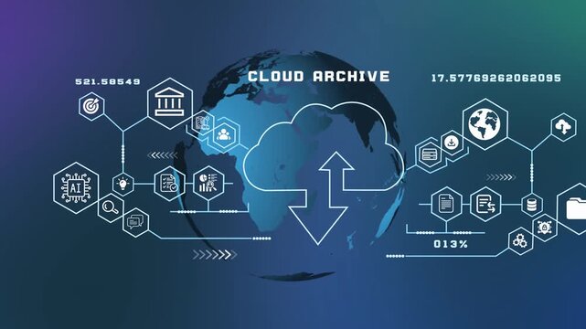 Cloud archive solution providing secure long term digital preservation, scalable storage and enterprise information management.