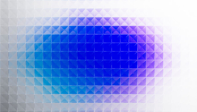 3D Glass Blue Gradient