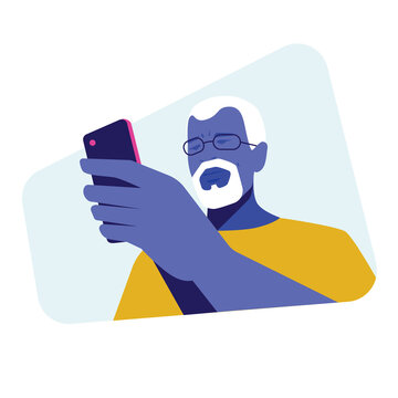 man with phone