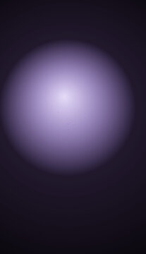 Abstract purple gradient background with a soft glowing circular light effect in the center, creating a smooth and ethereal atmosphere isolated on transparent background