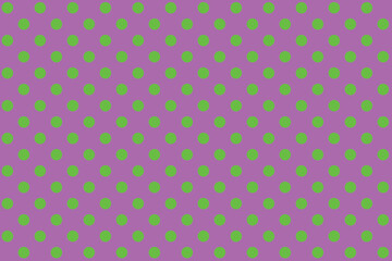 Green colour circles on Medium Orchid colour background. © Pisan