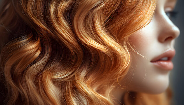 Ultra Realistic 3D Macro Render of Natural Curly and Afro Hair Texture with Detailed Strands and Modern Beauty Concept
