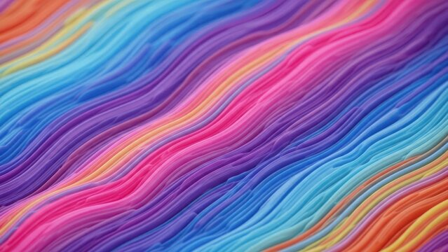 Vibrant abstract background with colorful wavy lines.