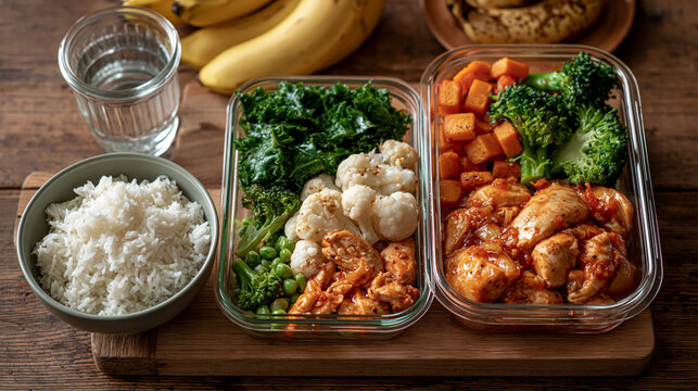 Small balanced meals illustrating digestive-friendly eating habits for inflammatory bowel disease management.