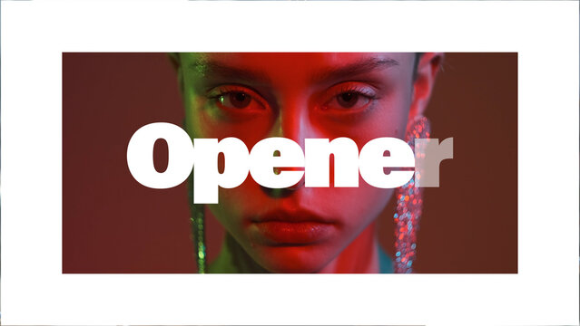 Slideshow Opener Presentation Animation Template