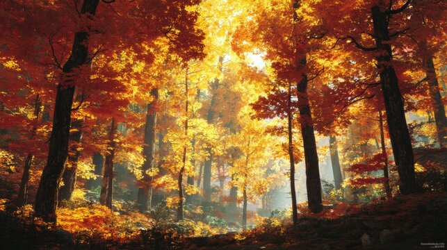 Golden days of fall: embracing the warmth of autumn colors. Cine