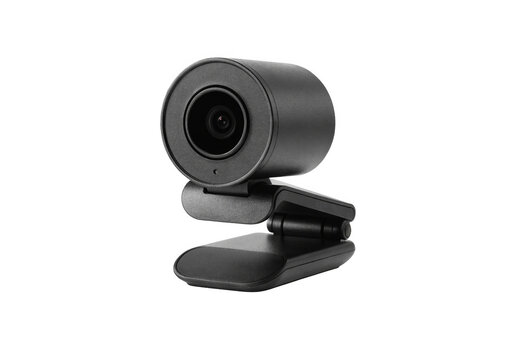 Webcam isolated on a transparent background.