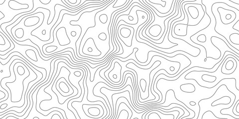Abstract modern topography line pattern background, minimal geographic line texture with peaks and valleys, for backdrop, packaging and web design. © hossain