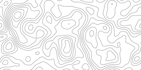 Modern topography line pattern background, abstract geographic mapping lines with smooth organic curves, for backdrop, packaging and web design. © hossain