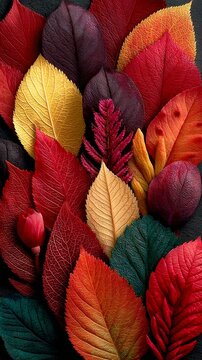 October's kaleidoscope: nature's transformation in vivid hues. C