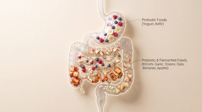 Transparent Digestive System with Detailed Gastrointestinal Anatomy &ndash; Human Medical 3D Render for Healthcare Education