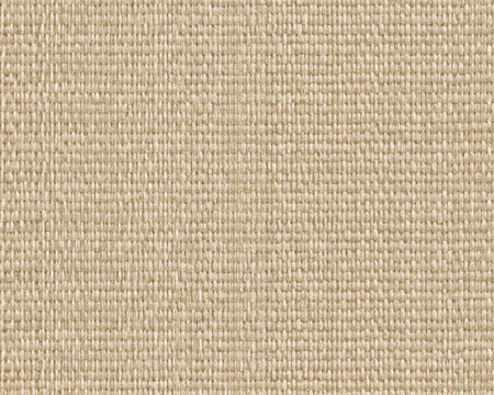 Seamless light brown canvas fabric texture with woven textile pattern, natural material background for mockups, branding, packaging and creative design.