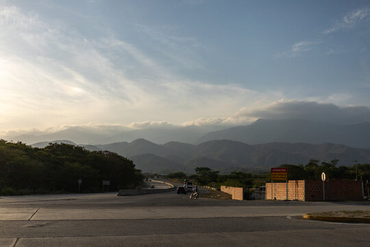 Caracas, Venezuela. Guarenas - Caracas Highway Gran Mariscal de Ayacucho Highway GMA. Metropolitan axis, Miranda State and Capital District